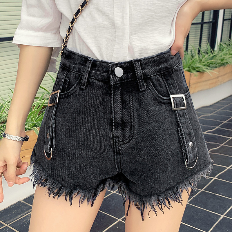 Lguc.H Biker Ripped Jeans Shorts Women Unique Summer Jeans Woman Streetwear Denim Shorts for Women Short Pants Black Tide 2020, Deep gray
Lguc.H Biker Ripped Jeans Shorts Women Unique Summer Jeans Woman Streetwear Denim Shorts for Women Short Pants Black Tide 2020, Deep gray