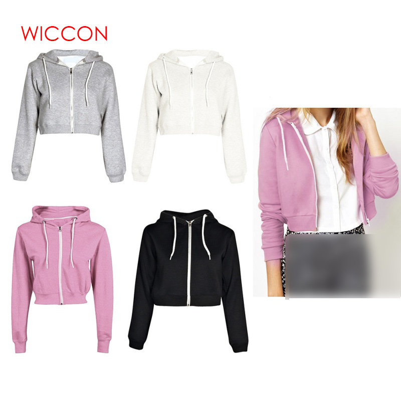 Women Autumn Spring Tops Drawstring Hooded Long Sleeve Hoodie Sweatshirts Zip Up Crop Casual Jacket Zipper Coat Outwear, White
Women Autumn Spring Tops Drawstring Hooded Long Sleeve Hoodie Sweatshirts Zip Up Crop Casual Jacket Zipper Coat Outwear, White