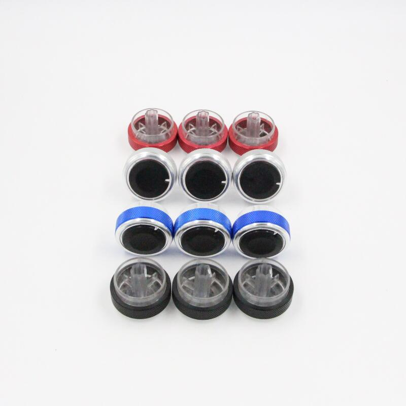 3Pcs/Set Car Air Condition Control Switch Knob For Ford Focus 2 MK2 3 MK3 Mondeo Accessories