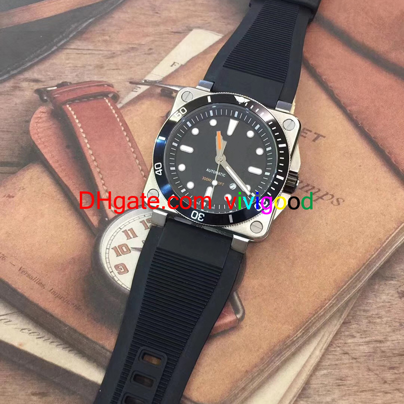 46mm New Casual BR Mens Watch Automatic Movement square Stainless Steel Case Sapphire Crystal Luminous dial rubber Strap, Green
46mm New Casual BR Mens Watch Automatic Movement square Stainless Steel Case Sapphire Crystal Luminous dial rubber Strap, Green