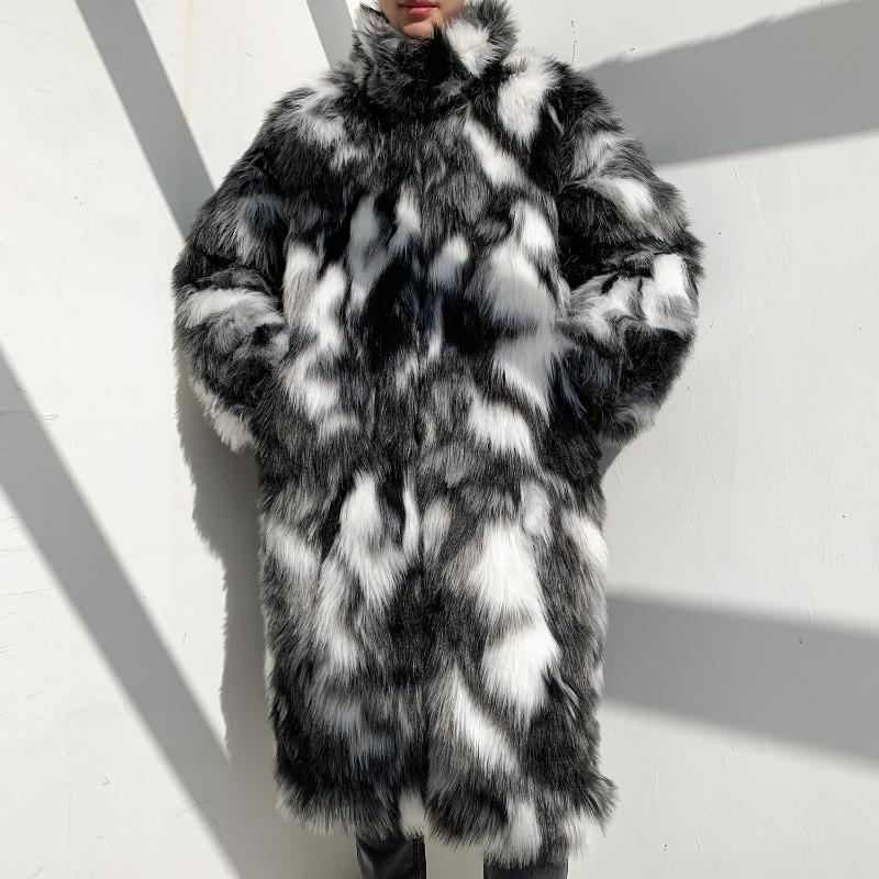 Camouflage Thick Collar Coats Jacket Faux Parka Outwear Flower Leather Fur Keep Windbreak Men Coat Long Warm Mens, Gray
Camouflage Thick Collar Coats Jacket Faux Parka Outwear Flower Leather Fur Keep Windbreak Men Coat Long Warm Mens, Gray