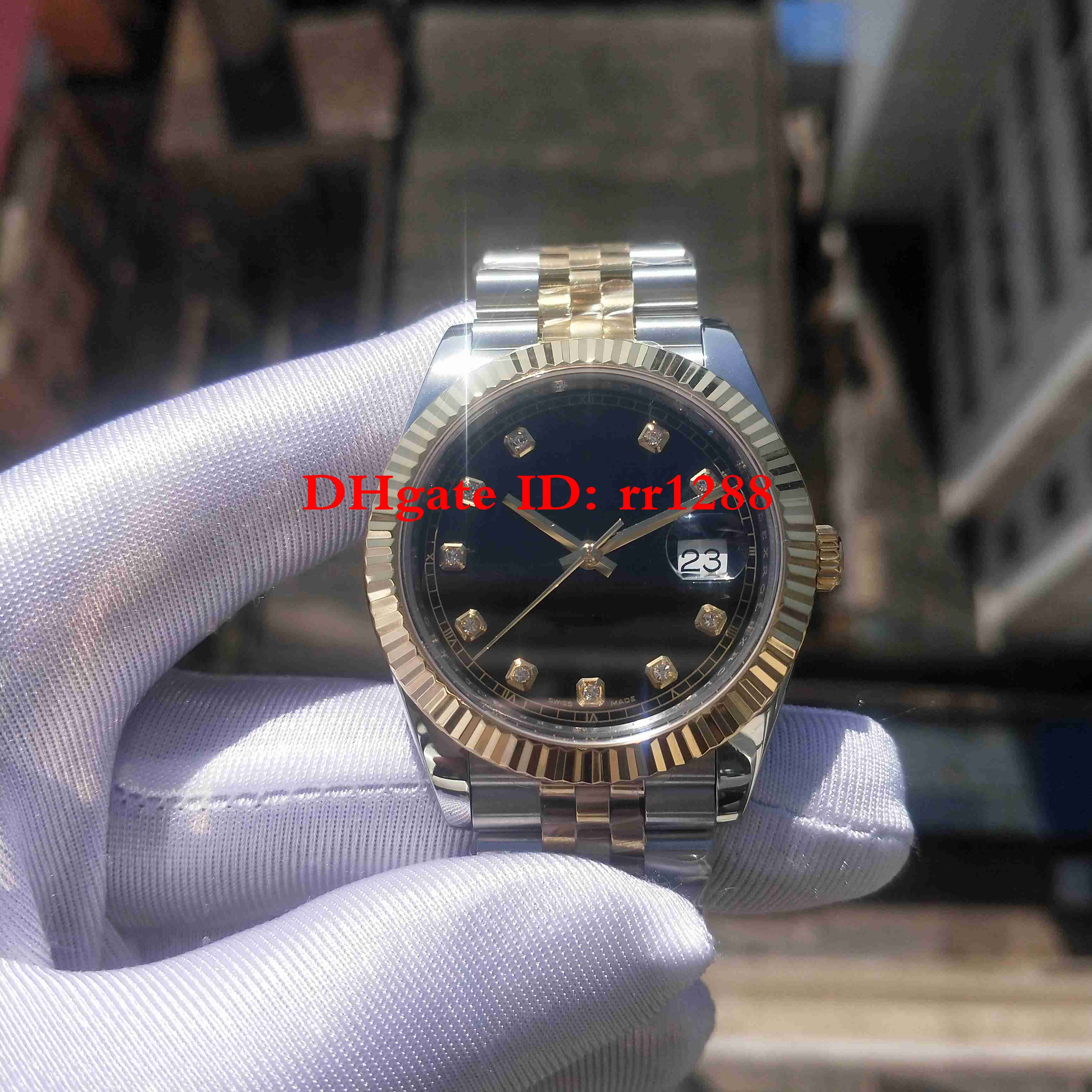 TOP Quality BP Factory V2 New Strap 126333 Bicolor JUBILEE BRACELET DATE Black Dial Sapphire Glass 41mm Mens Watches Wristwatches
TOP Quality BP Factory V2 New Strap 126333 Bicolor JUBILEE BRACELET DATE Black Dial Sapphire Glass 41mm Mens Watches Wristwatches