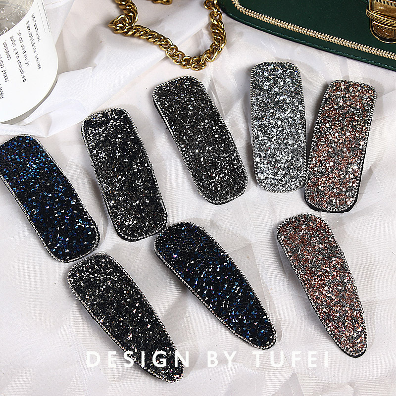 Crystal Rhinestone hairpin Fashion Clips Lady Wedding Party Pins Pearl drill hair clip fashion Woman Hair Accession 172, Golden;silver
Crystal Rhinestone hairpin Fashion Clips Lady Wedding Party Pins Pearl drill hair clip fashion Woman Hair Accession 172, Golden;silver