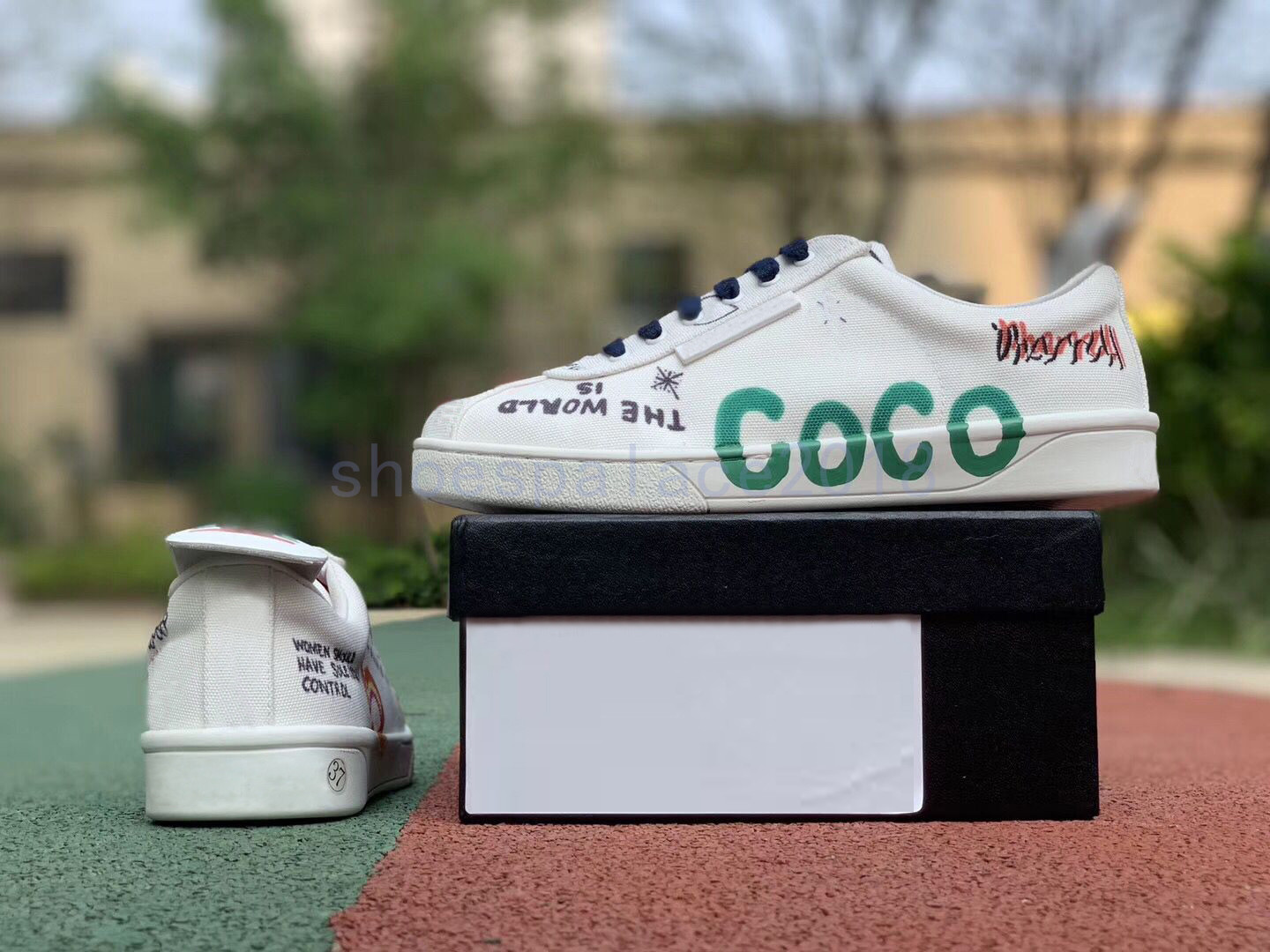New Men Women Casual Shoes Canvas White Shoes Summer Hiking Trail Walking nnvju Designer Sneakers Shoes Graffiti CoCo Joint Couple Chaussures, Black
New Men Women Casual Shoes Canvas White Shoes Summer Hiking Trail Walking nnvju Designer Sneakers Shoes Graffiti CoCo Joint Couple Chaussures, Black