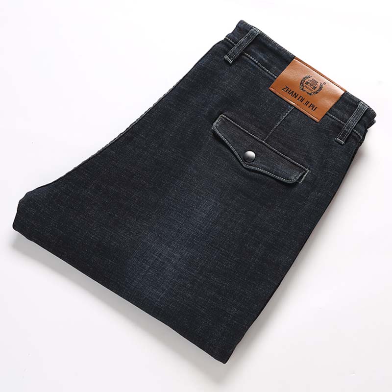 Autumn Winter Cowboy Denim Jeans Pants Men Smart Casual Cotton Trousers Straight Loose Baggy Back Pocket Jeans Pants Mid-Waist, Black blue
Autumn Winter Cowboy Denim Jeans Pants Men Smart Casual Cotton Trousers Straight Loose Baggy Back Pocket Jeans Pants Mid-Waist, Black blue