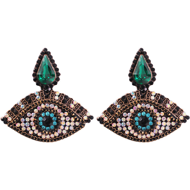 European Exaggerate Retro Trendy Eye Drop Earrings For Women Fashion Jewelry Full Rhinestone Statement Dangle Pendientes Brincos
European Exaggerate Retro Trendy Eye Drop Earrings For Women Fashion Jewelry Full Rhinestone Statement Dangle Pendientes Brincos