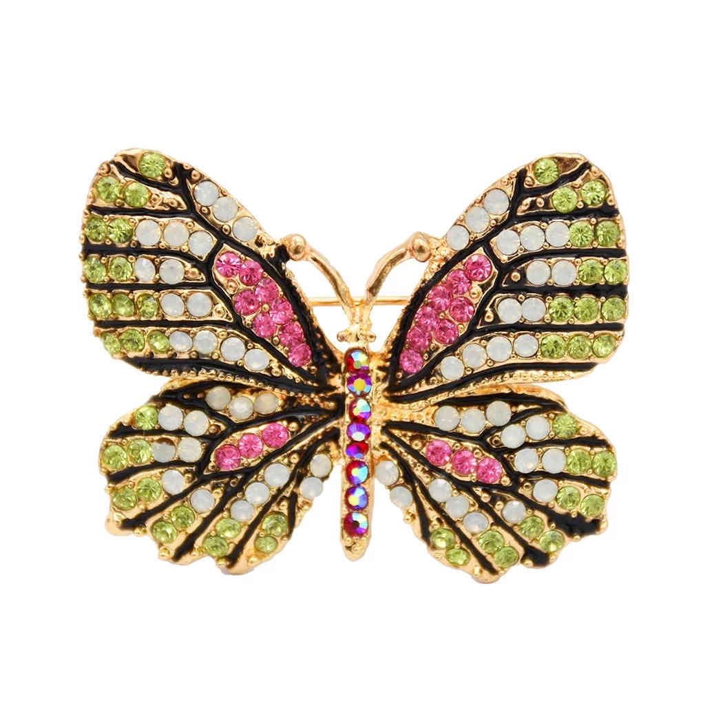 Cute Butterfly Brooches For Women Rhinestone Crystal Dress Accessories Gift Brooches, Gray
Cute Butterfly Brooches For Women Rhinestone Crystal Dress Accessories Gift Brooches, Gray