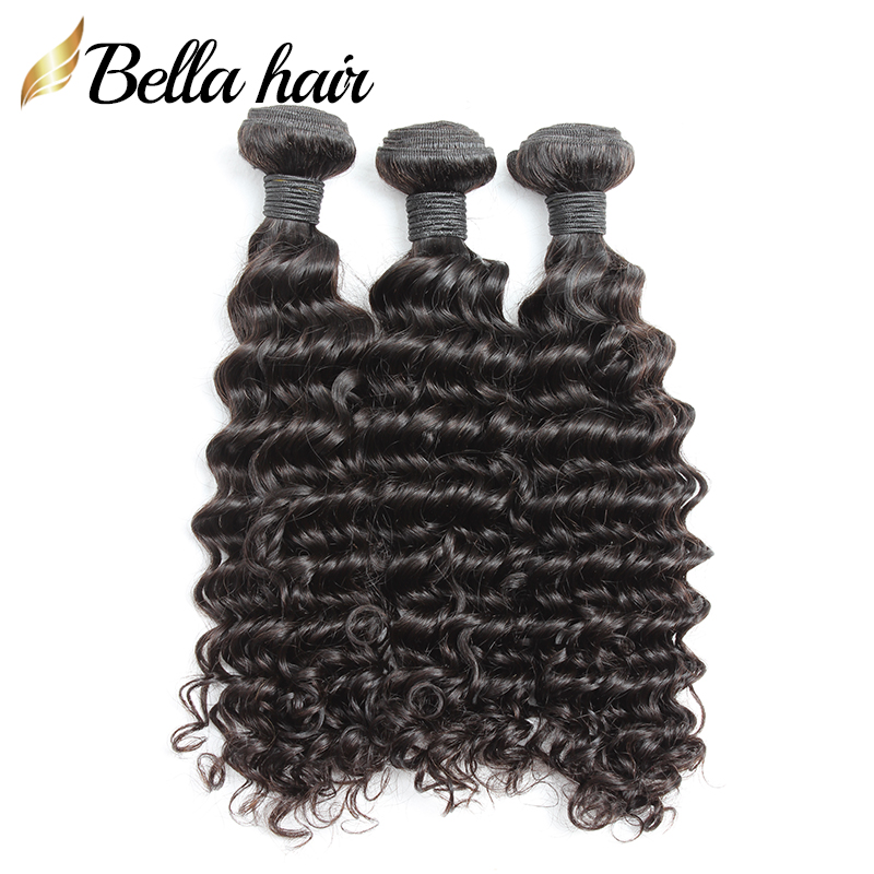 Virgin Hair Bundles Weaves Brazilian Deep Wave Bundle Extensions Quality Human Hair Wefts Bellahair, Natural color
Virgin Hair Bundles Weaves Brazilian Deep Wave Bundle Extensions Quality Human Hair Wefts Bellahair, Natural color
