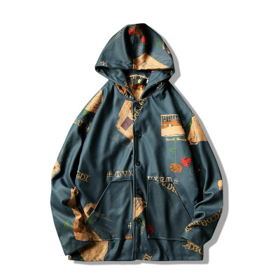 Men Fashion Printed Plus Size Hooded Jacket Outdoor Sports Sun Protection Slim Fit Comfortable Jacket Contrast Color, Black
Men Fashion Printed Plus Size Hooded Jacket Outdoor Sports Sun Protection Slim Fit Comfortable Jacket Contrast Color, Black