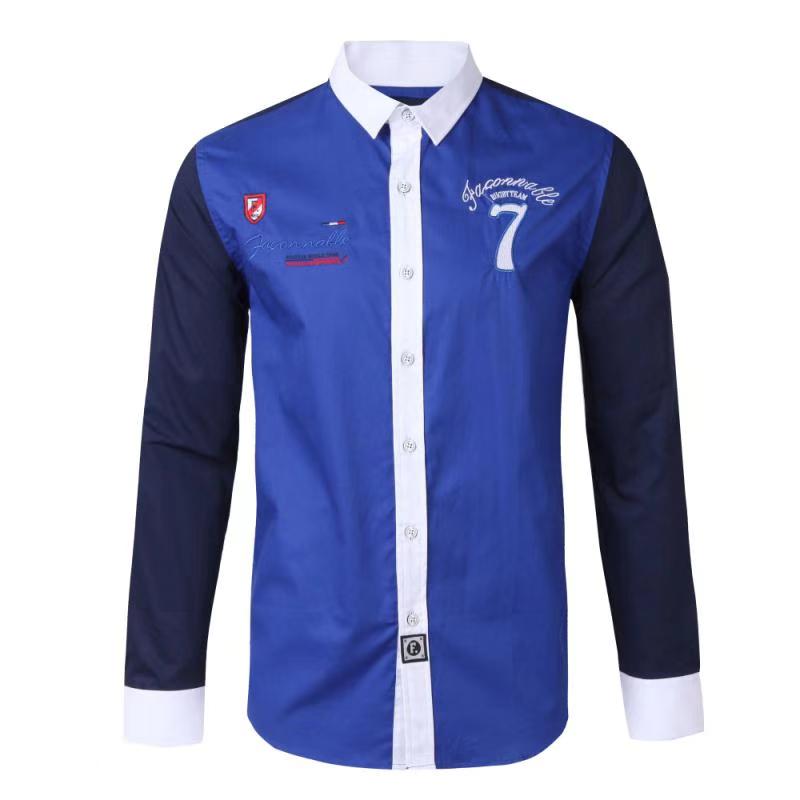 Faconnable Brand Shirts Chemise Masculine 2019 New Eden Fashion Man Long Sleeve Clothing Cotton Shirt Casual Park Male Shirt  L XL XXL 3XL, Blue 
Faconnable Brand Shirts Chemise Masculine 2019 New Eden Fashion Man Long Sleeve Clothing Cotton Shirt Casual Park Male Shirt  L XL XXL 3XL, Blue