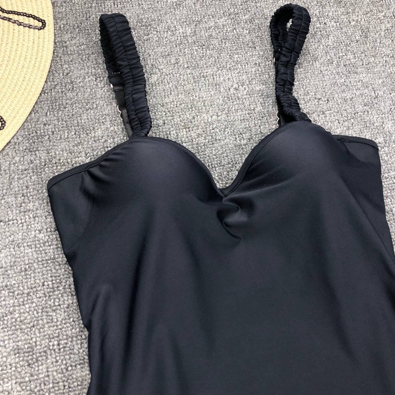 Buttonhole black swimsuit 2019 adjustable swimwear female Bandage sexy summer beachwear Micro bikini set thong two-piece suitSexy One Piece