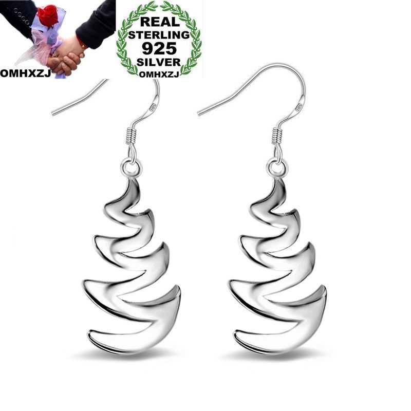 OMHXZJ Wholesale Personality Fashion Woman Girl Party Wedding Silver Christmas Tree 925 Sterling Silver Earrings YE318
OMHXZJ Wholesale Personality Fashion Woman Girl Party Wedding Silver Christmas Tree 925 Sterling Silver Earrings YE318