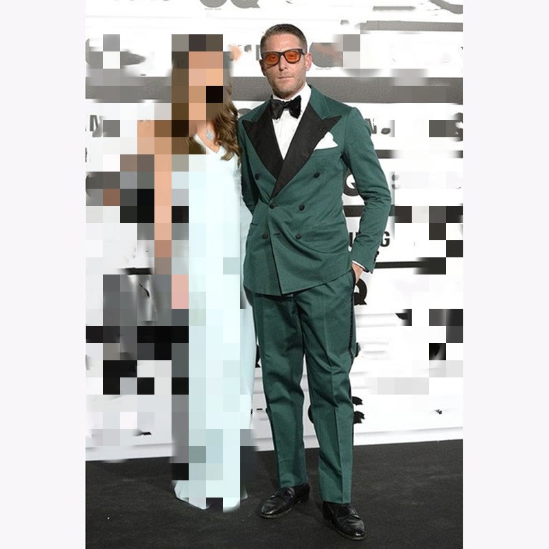 Popular Double-Breasted Groomsmen Peak Lapel Groom Tuxedos Groomsmen Best Man Suit Mens Wedding Suits Bridegroom (Jacket+Pants+Tie) B623, Same as image
Popular Double-Breasted Groomsmen Peak Lapel Groom Tuxedos Groomsmen Best Man Suit Mens Wedding Suits Bridegroom (Jacket+Pants+Tie) B623, Same as image