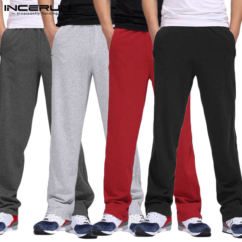 INCERUN Men Sweatpants Solid Joggers Casual Trousers Zipper Bodybuilding Elastic Waist Workout Streetwear Men Track Pants 2020, Black
INCERUN Men Sweatpants Solid Joggers Casual Trousers Zipper Bodybuilding Elastic Waist Workout Streetwear Men Track Pants 2020, Black