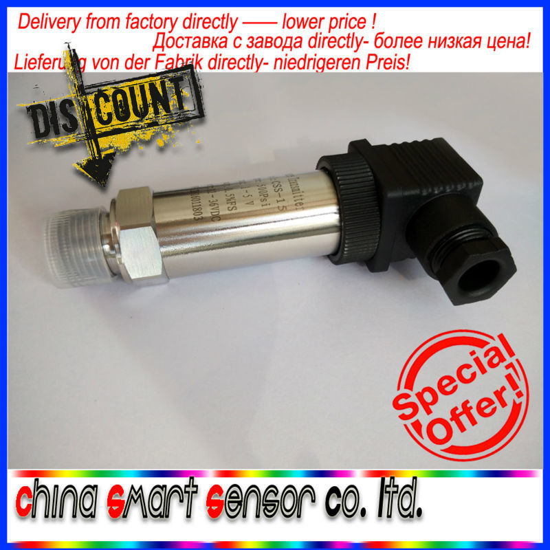 Water Pressure Sensor Diffused Silicon Pressure Transducer Transmitter 4 to 20MA 0.6MPA 1MPA 1.6 Mpa Customized Producing is Ok