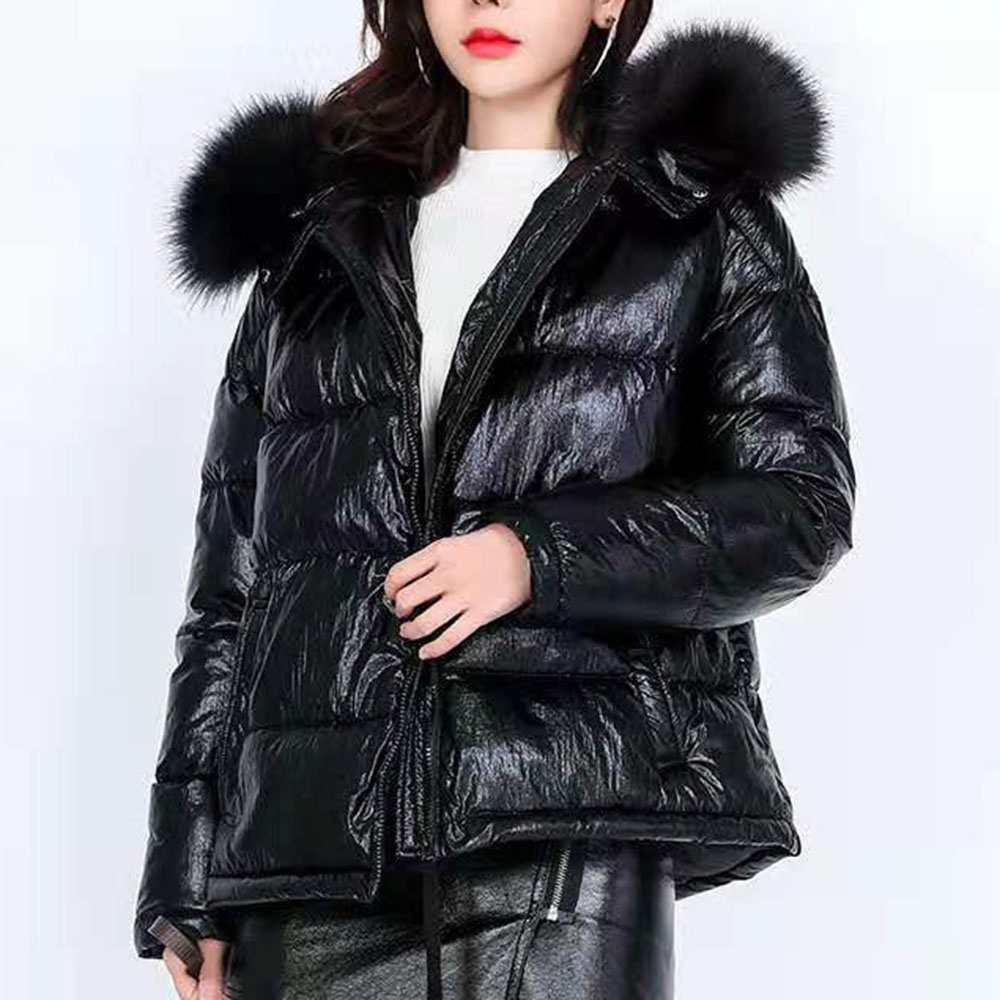 Bright Black Down Jacket Winter Women Cotton Clothes Plus Size Plush Padded Jackets Warmness XXL Thick Faux Fur Hood Coat Female
Bright Black Down Jacket Winter Women Cotton Clothes Plus Size Plush Padded Jackets Warmness XXL Thick Faux Fur Hood Coat Female