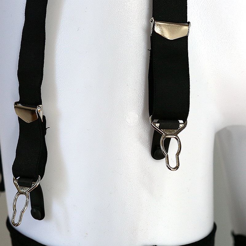 Sexy Women 3 Hook & Eye 6-Metal Buckles Straps Lace and Mesh Lingerie Suspender Elastic Garter Belt with Lace Hem and Satin Bows No stocking