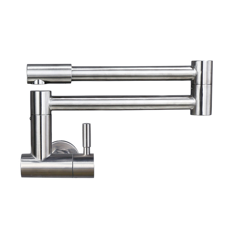 Free Rotation Single Cold Kitchen Faucet Foldable Sink Water Tap Stainless Steel Brushed Wall Mounted Free Shipping
Free Rotation Single Cold Kitchen Faucet Foldable Sink Water Tap Stainless Steel Brushed Wall Mounted Free Shipping