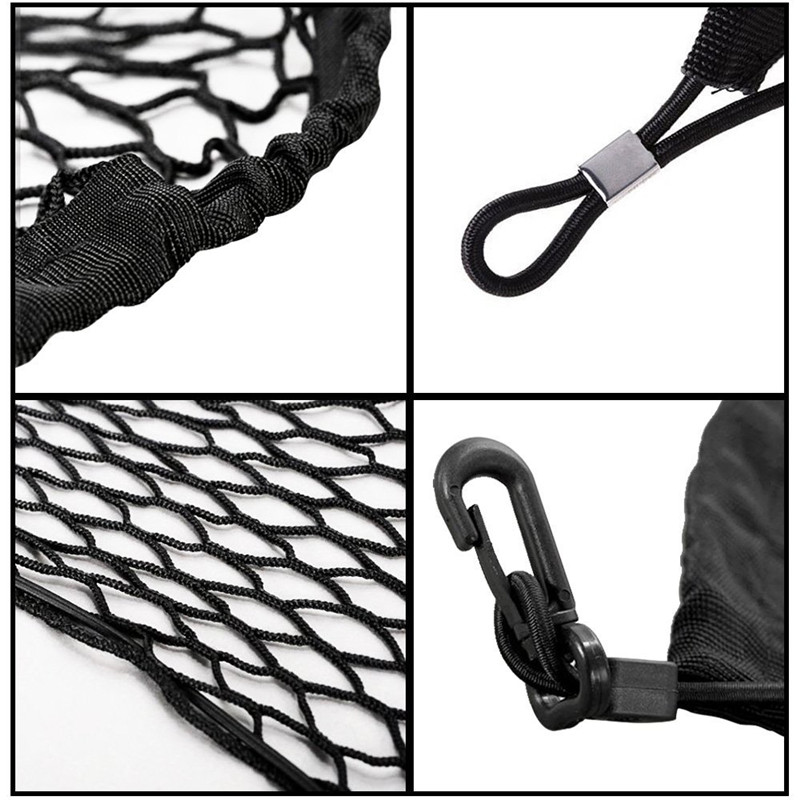 Car Organizer Trunk Net Polyester Auto Cargo Storage Mesh Universal Accessories For Cars Lage Nets Travel Pocket
