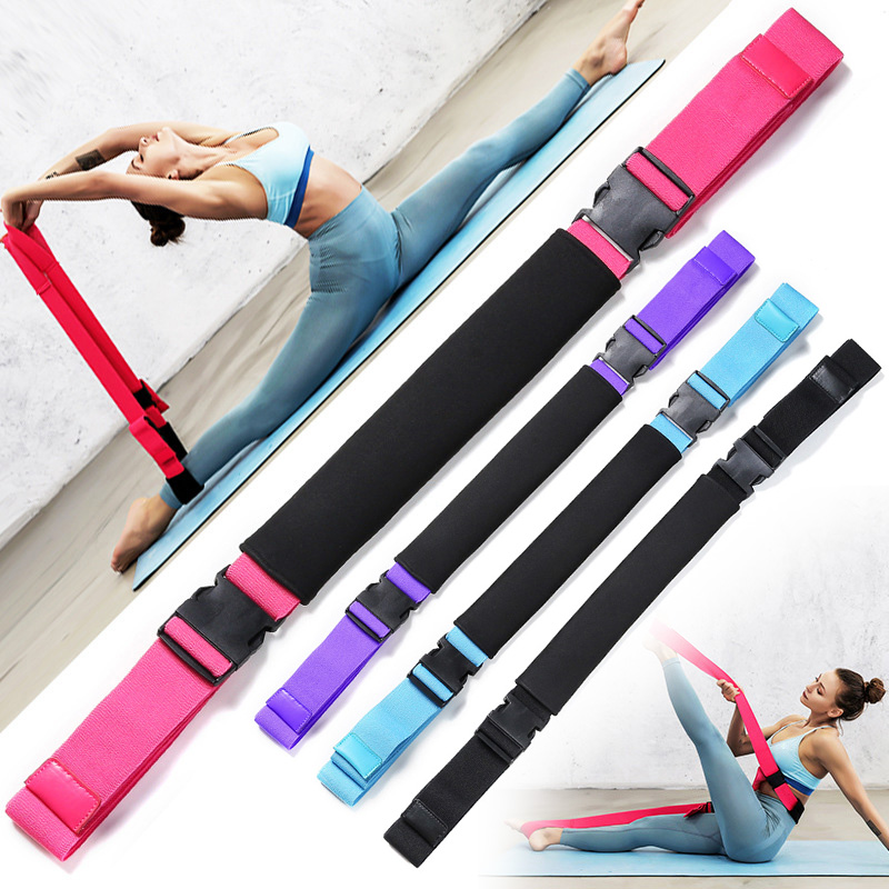 Newly Yoga Stretch Strap Leg Stretch Band to Improve Flexibility Stretching Belt BF88, Black
Newly Yoga Stretch Strap Leg Stretch Band to Improve Flexibility Stretching Belt BF88, Black