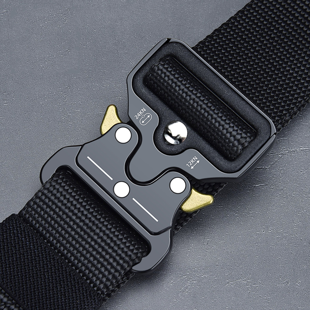 Tactical Belt New Nylon Army Belt Men Molle Military SWAT Combat Belts Knock Off Emergency Survival Belt Tactical Gear, Black;brown
Tactical Belt New Nylon Army Belt Men Molle Military SWAT Combat Belts Knock Off Emergency Survival Belt Tactical Gear, Black;brown