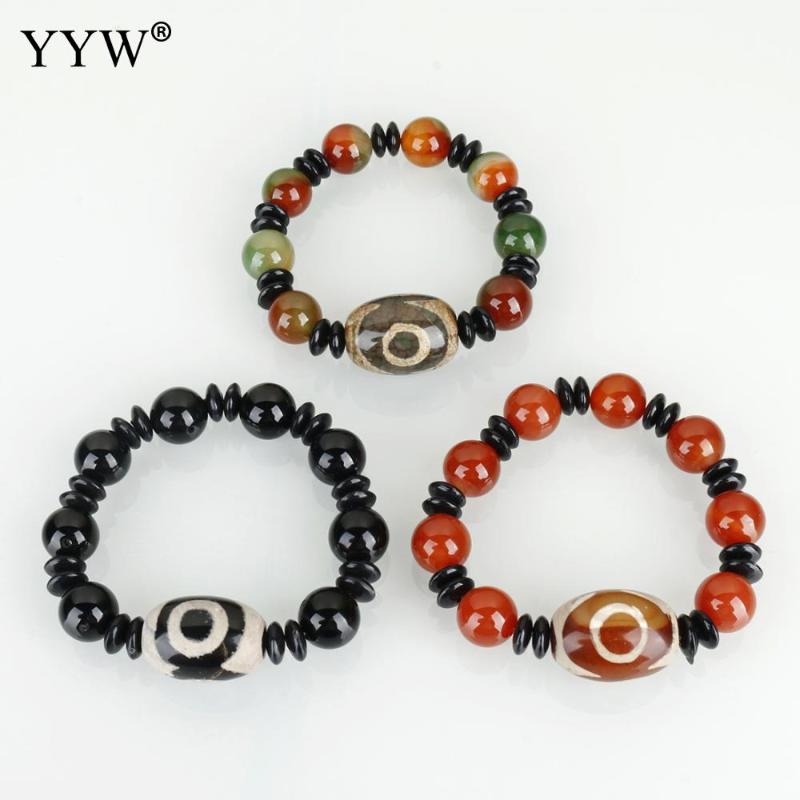 New 2020 Natural Tibetan Agates Dzi Beads Bracelet 8 Inch Blessing Jewelry For Men Women Healing Buddha Bracelet Souvenir Gifts
New 2020 Natural Tibetan Agates Dzi Beads Bracelet 8 Inch Blessing Jewelry For Men Women Healing Buddha Bracelet Souvenir Gifts