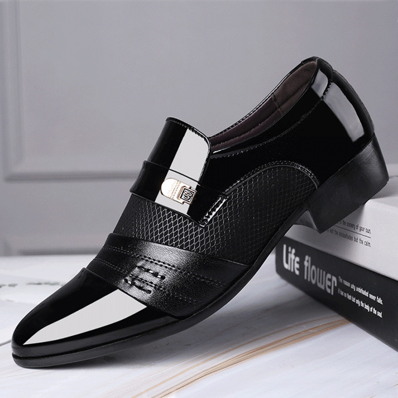 Fashion Slip On Men Dress Shoes Men Oxfords Fashion Business Dress Men Shoes New Classic Leather Men'S Suits Shoes, Black
Fashion Slip On Men Dress Shoes Men Oxfords Fashion Business Dress Men Shoes New Classic Leather Men'S Suits Shoes, Black