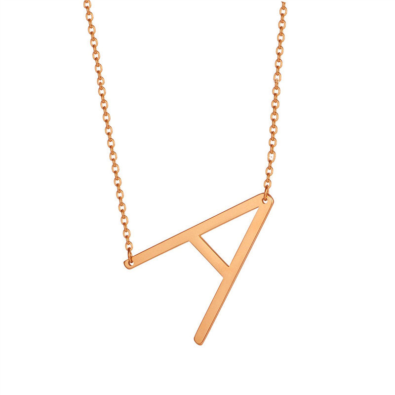 26 Letters Initial Necklace Silver Gold Color Pendant Women Men Friends Family Alphabet Jewelry Free Shipping
26 Letters Initial Necklace Silver Gold Color Pendant Women Men Friends Family Alphabet Jewelry Free Shipping