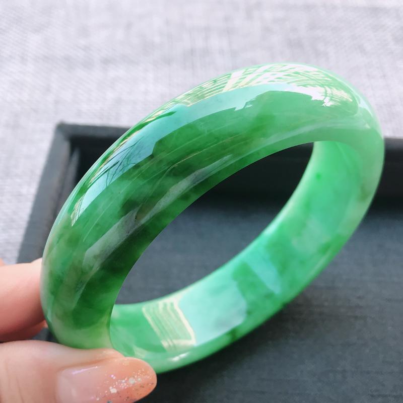 Other Bracelets Zheru Jewelry Natural Burmese Jade Full Green 54mm-64mm Bracelet Elegant Princess Gift
Other Bracelets Zheru Jewelry Natural Burmese Jade Full Green 54mm-64mm Bracelet Elegant Princess Gift