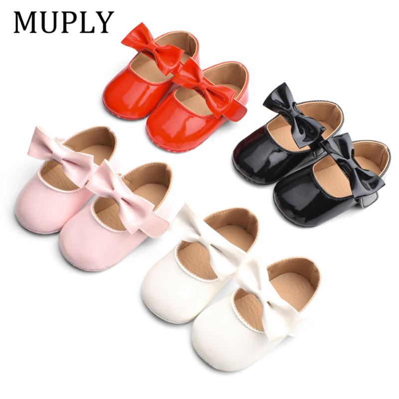 Newborn Baby Girls Shoes PU leather Big Bow Princess First Walkers Soft Soled Non-slip Footwear Wedding Party Shoes, Black
Newborn Baby Girls Shoes PU leather Big Bow Princess First Walkers Soft Soled Non-slip Footwear Wedding Party Shoes, Black