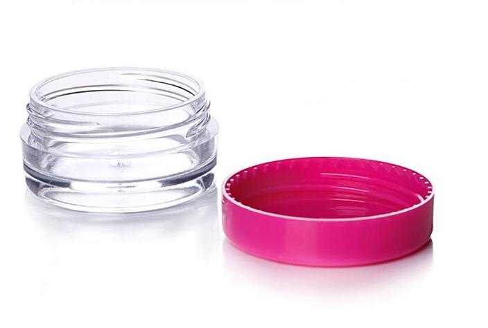 3g Cream Container Mini Cosmetic Empty Jar Pot Eyeshadow Makeup Face Cream Container Portable Refillable Bottles