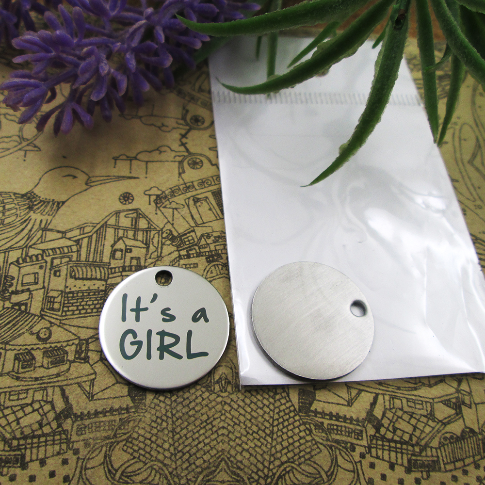 40pcs--"It's a GIRL"stainless steel charms more style for choosing DIY Charms pendants for necklace
40pcs--"It's a GIRL"stainless steel charms more style for choosing DIY Charms pendants for necklace