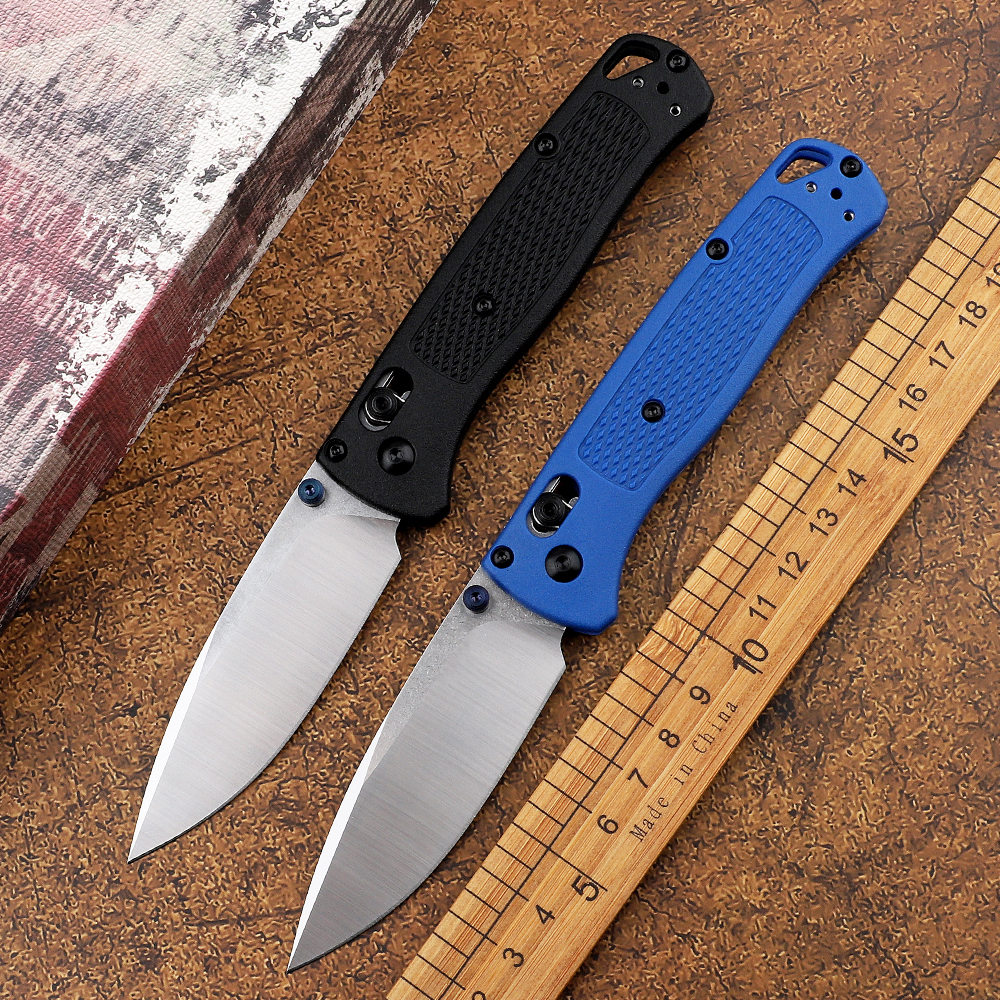 New Pocket 535 folding knife D2 blade nylon fiberglass handle outdoor camping hunting tactical fruit knife EDC pocket tool belt retail box
New Pocket 535 folding knife D2 blade nylon fiberglass handle outdoor camping hunting tactical fruit knife EDC pocket tool belt retail box