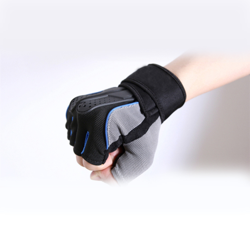 Tactical Sports Fitness Weight Lifting Gym Gloves Training Fitness Bodybuilding Workout Wrist Wrap Exercise Glove For Men Women C19022301