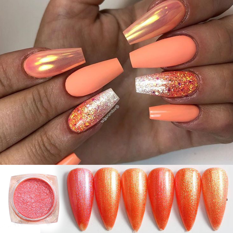 6 Boxes/Set Rubbing Pearl Nail Powder Set Shimmer Nail Glitter Chrome Dust Blue Green Orange Series Pigment Kit Art Decora
6 Boxes/Set Rubbing Pearl Nail Powder Set Shimmer Nail Glitter Chrome Dust Blue Green Orange Series Pigment Kit Art Decora