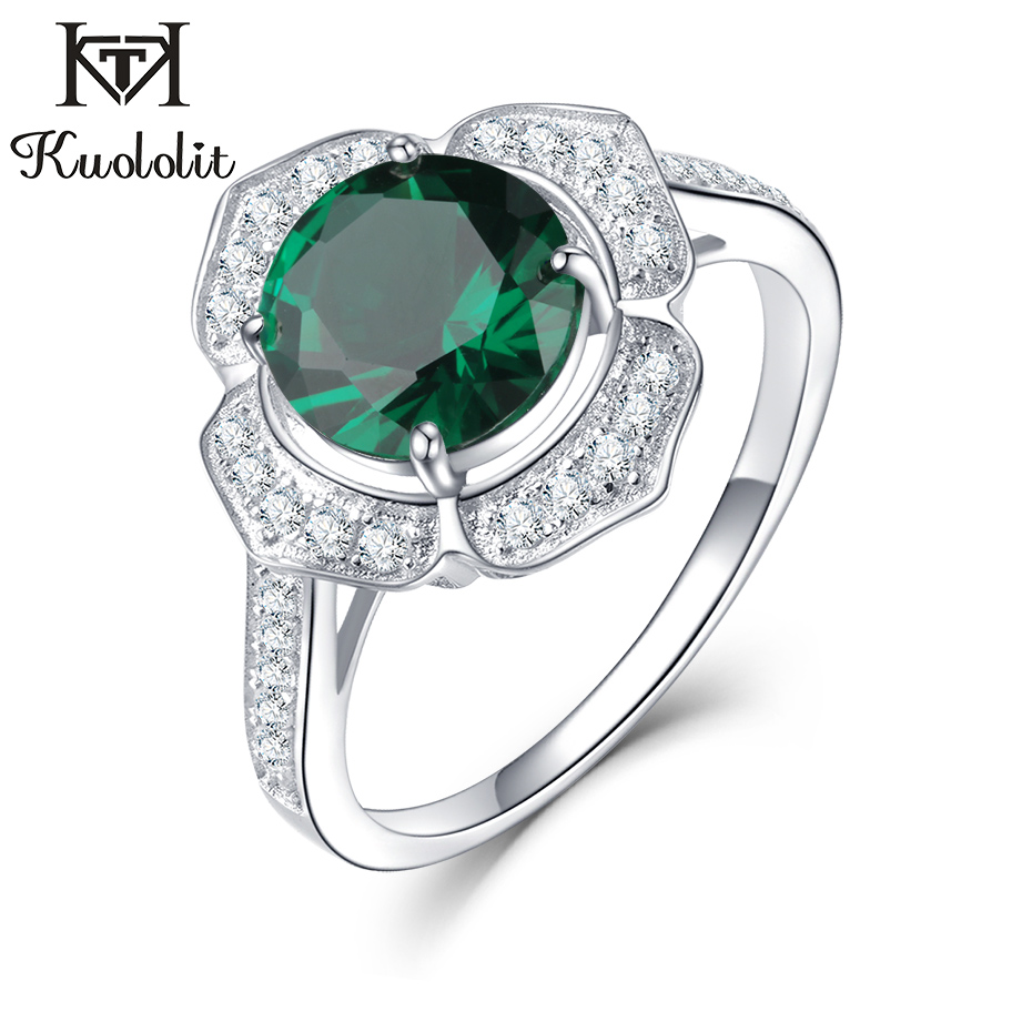 Kuololit Real 100% 925 Sterling Silver Rings For Women Emerald Sapphire Ruby Tanzanite Ring Fine Jewelry Engagement Women Gift
Kuololit Real 100% 925 Sterling Silver Rings For Women Emerald Sapphire Ruby Tanzanite Ring Fine Jewelry Engagement Women Gift