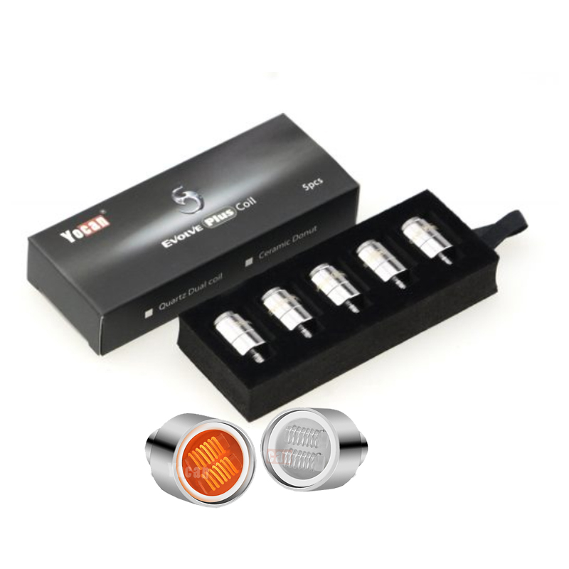 Quality Yocan Evolve PLUS Coils Dual Quartz Rod Coils Wax Dry Herb Rod Replacement Head For Evolve Plus Vape Pen Vaporizer
Quality Yocan Evolve PLUS Coils Dual Quartz Rod Coils Wax Dry Herb Rod Replacement Head For Evolve Plus Vape Pen Vaporizer