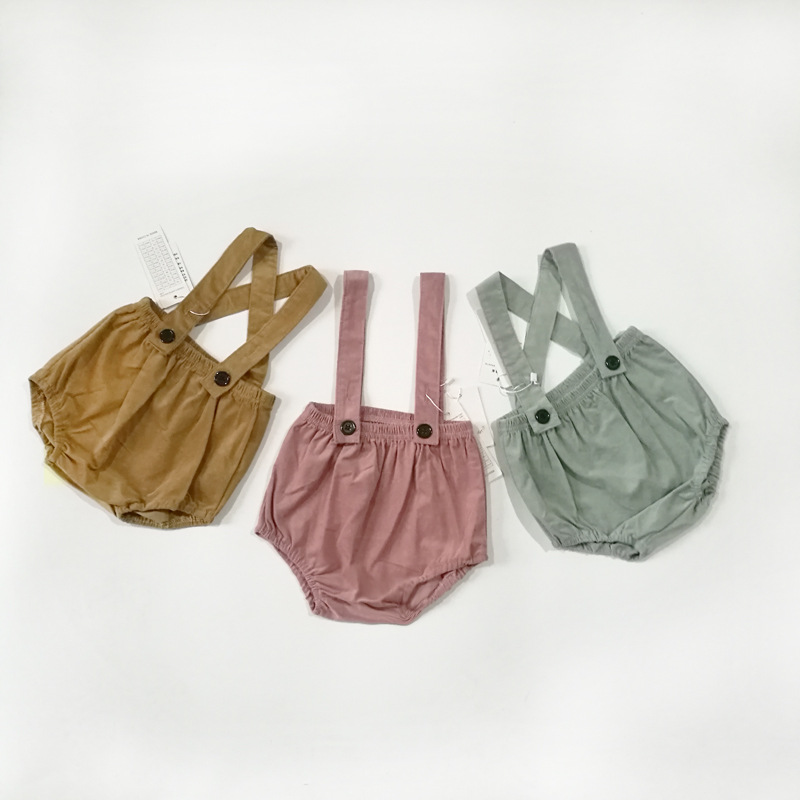 New Summer Newborn Baby Boys Girls Corduroy Overalls Sleeveless Strap Romper Fashion Outfits Clothes 0-36M, Brown
New Summer Newborn Baby Boys Girls Corduroy Overalls Sleeveless Strap Romper Fashion Outfits Clothes 0-36M, Brown