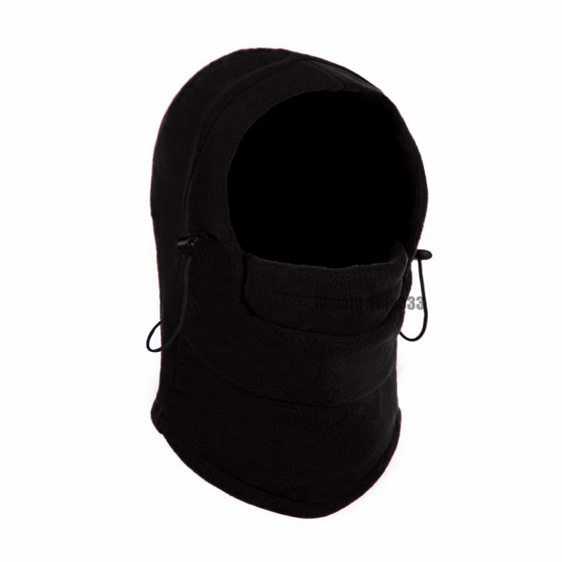 Thermal Fleece Balaclava Hat Hooded Neck Warmer Cycling Face Mask Outdoor Winter Sport Face Mask for Men Cycling Masked cap