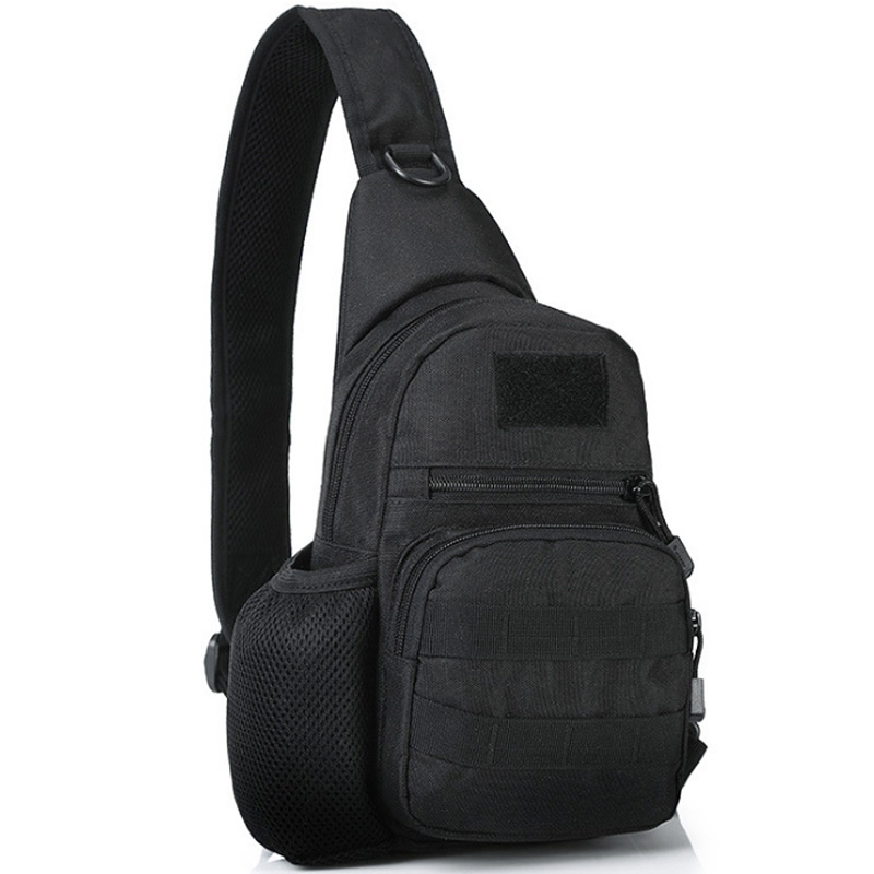 Outdoor Chest Bag Messenger Bag Hiking Backpacks Shoulder for Cycling Camping Traveling Crossbody Black, Black color
Outdoor Chest Bag Messenger Bag Hiking Backpacks Shoulder for Cycling Camping Traveling Crossbody Black, Black color