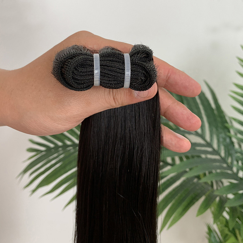 Brazilian Virgin Human Hair Double Drawn 8-20inch Straight Peruvian Malaysian Indian Hair Weaves Remy 3 Bundles Hair Weaves