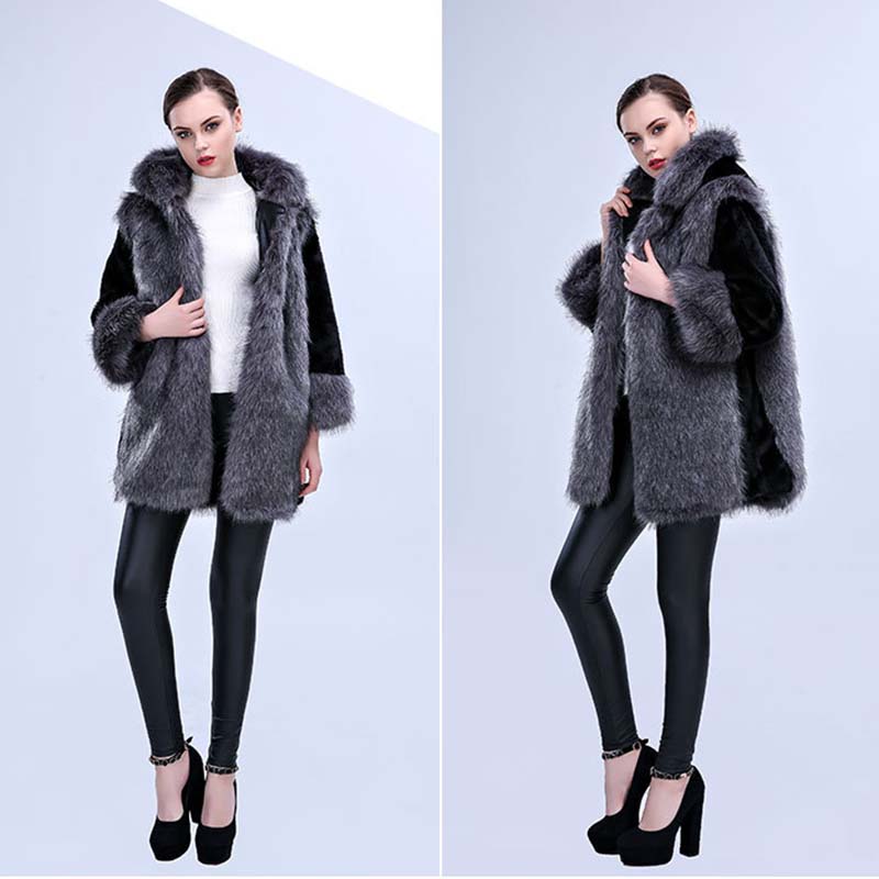High quality Jacket 2019 New Fashion Large size Women Fur Coat Winter Warm Hooded mink luxury Medium long Women Fur Coat NUW610, Beige
High quality Jacket 2019 New Fashion Large size Women Fur Coat Winter Warm Hooded mink luxury Medium long Women Fur Coat NUW610, Beige
