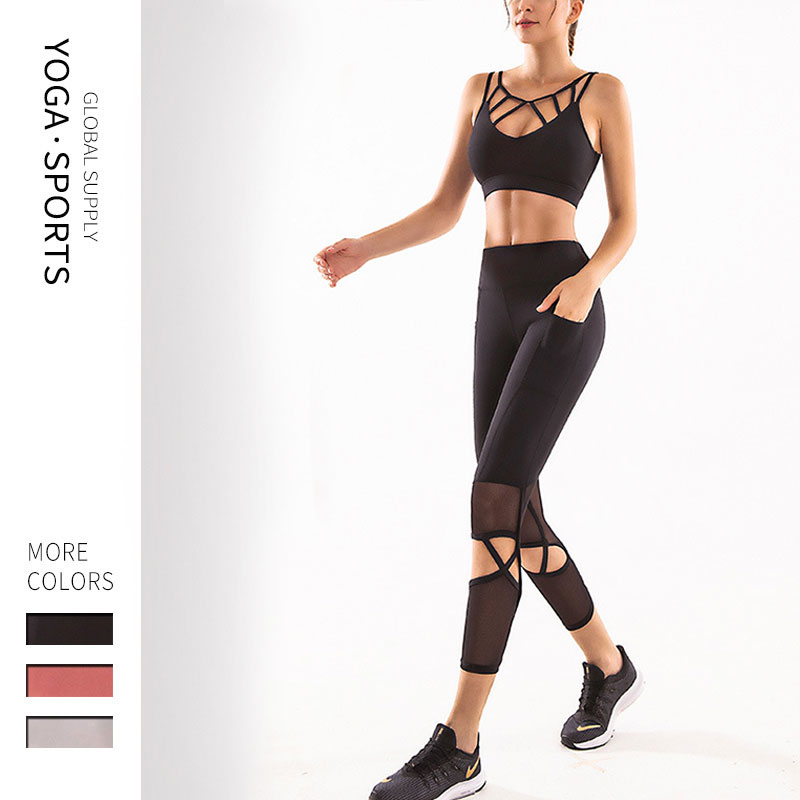 Tracksuit Women Hollow Out Gym Clothing Running Jogging Femme 2 Piece Yoga Set Women Sports Wear Fitness Suit Yoga Clothes Black
Tracksuit Women Hollow Out Gym Clothing Running Jogging Femme 2 Piece Yoga Set Women Sports Wear Fitness Suit Yoga Clothes Black