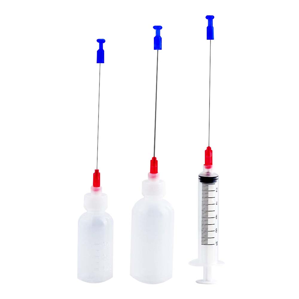 Plastic Squeeze Bottles 1oz, 2oz, 10ML Syringe, 4 "1" 0.5 "25G Dispenser Needle Applicators for Gun Oil Pack of 3
Plastic Squeeze Bottles 1oz, 2oz, 10ML Syringe, 4 "1" 0.5 "25G Dispenser Needle Applicators for Gun Oil Pack of 3