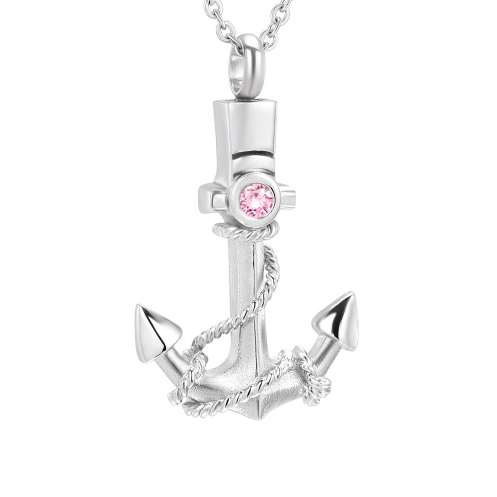 Anchor Urn Necklace for Ashes Polished Nautical Anchor Pendant Stainless Steel Fine Cremation Jewelry for Ashes for Men Women with Fill Kit
Anchor Urn Necklace for Ashes Polished Nautical Anchor Pendant Stainless Steel Fine Cremation Jewelry for Ashes for Men Women with Fill Kit