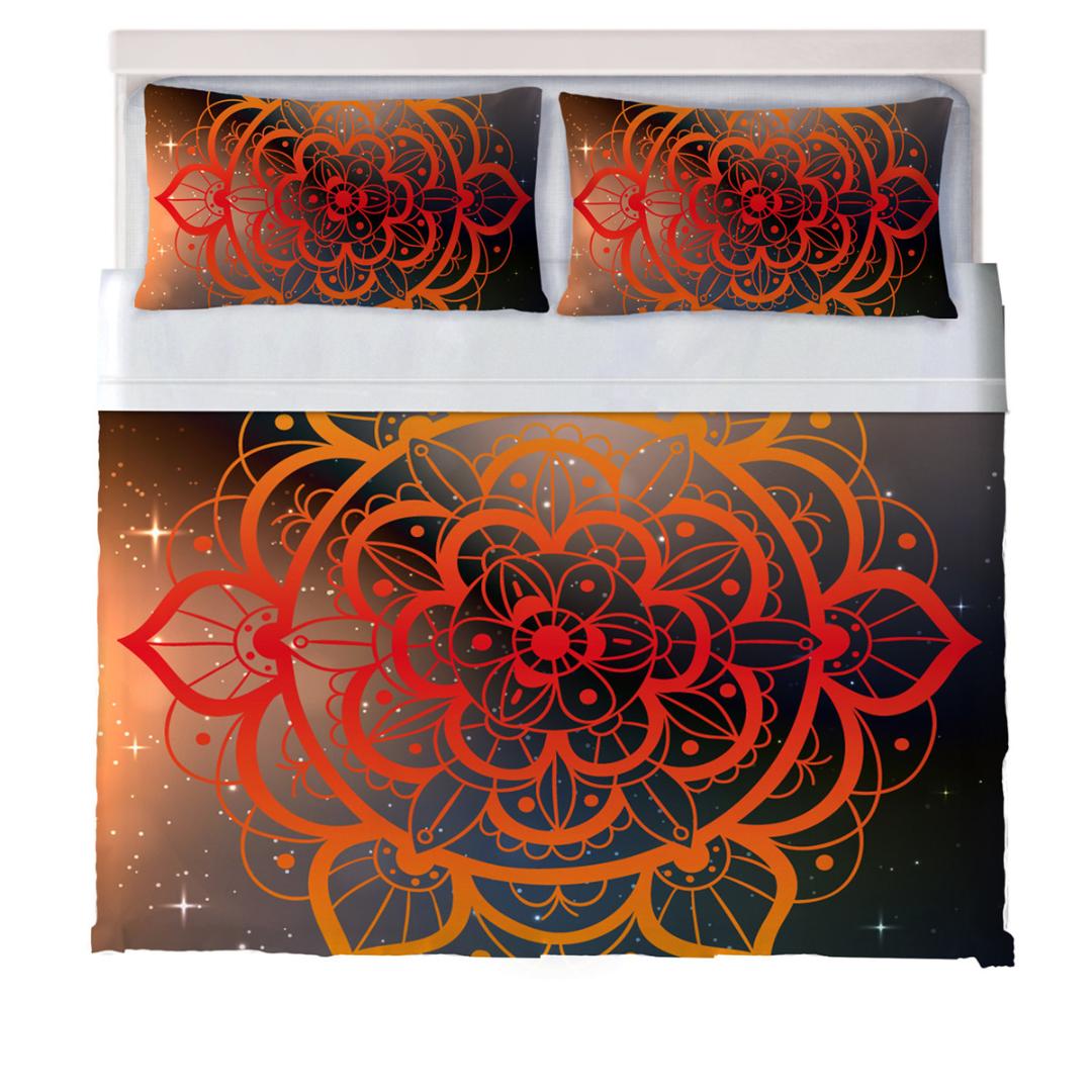 Boho Mandala Duvet Cover Set, 100% Soft Microfiber Bedding, Bohemia Chic Colorful Mandala Printed, with Zipper Closure, 47
Boho Mandala Duvet Cover Set, 100% Soft Microfiber Bedding, Bohemia Chic Colorful Mandala Printed, with Zipper Closure, 47