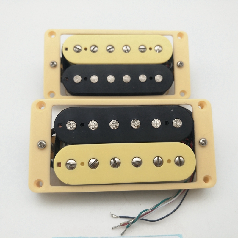 NEW high quality Alnico5 Pickups Electric Guitar Humbucker Pickups 4C Neck And Bridge / set zebra + Installation circuit diagram
NEW high quality Alnico5 Pickups Electric Guitar Humbucker Pickups 4C Neck And Bridge / set zebra + Installation circuit diagram