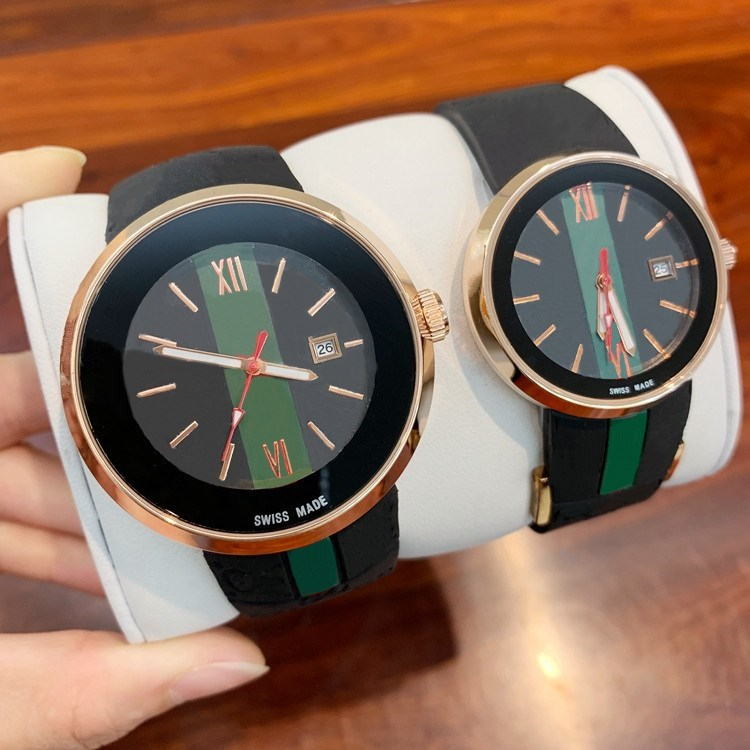 2019 Popular Casual Fashion Luxury Man/Women Watch Relojes De Marca Mujer Lady Dress Watch Rubber band Quartz Clock High quality wristwatch, Rose black small
2019 Popular Casual Fashion Luxury Man/Women Watch Relojes De Marca Mujer Lady Dress Watch Rubber band Quartz Clock High quality wristwatch, Rose black small