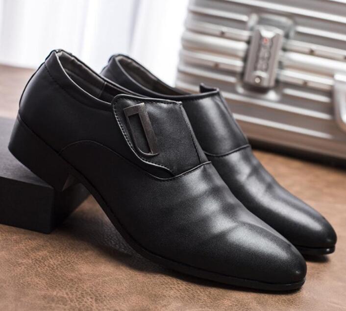 Hot Sale- men wedding shoes men formal suit shoes chaussure homme mariage sapato social masculino couro schoenen mannen erkek ayakkabi