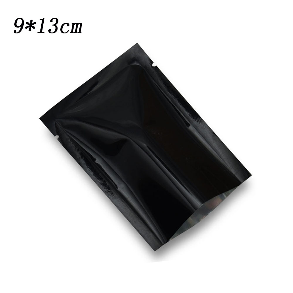 9*13cm(3.54''x5.1'') Heat Seal Open Top Mylar Bag Retail Black Aluminum Foil Dried Food Snack Vacuum Storage Bags 500Pcs/lot
9*13cm(3.54''x5.1'') Heat Seal Open Top Mylar Bag Retail Black Aluminum Foil Dried Food Snack Vacuum Storage Bags 500Pcs/lot